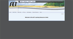 Desktop Screenshot of learn.theaet.com